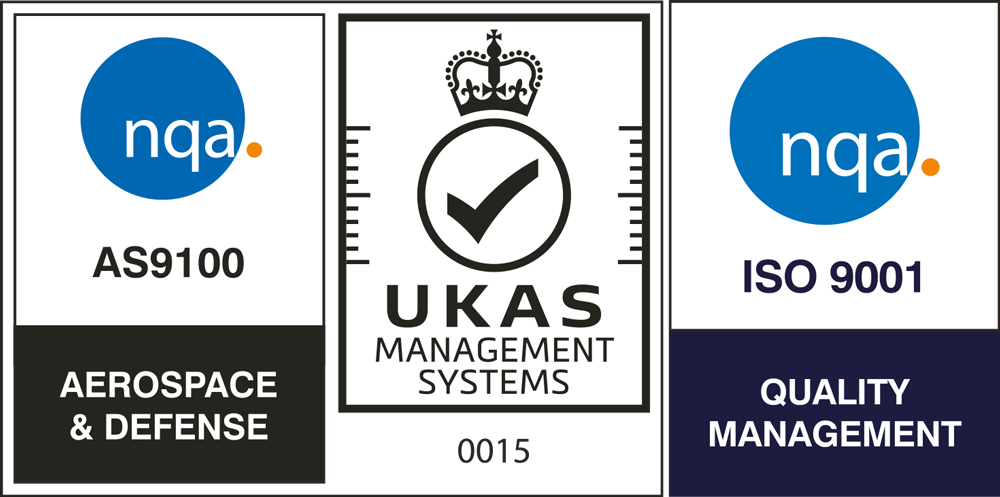NQA and UKAS accreditation logos