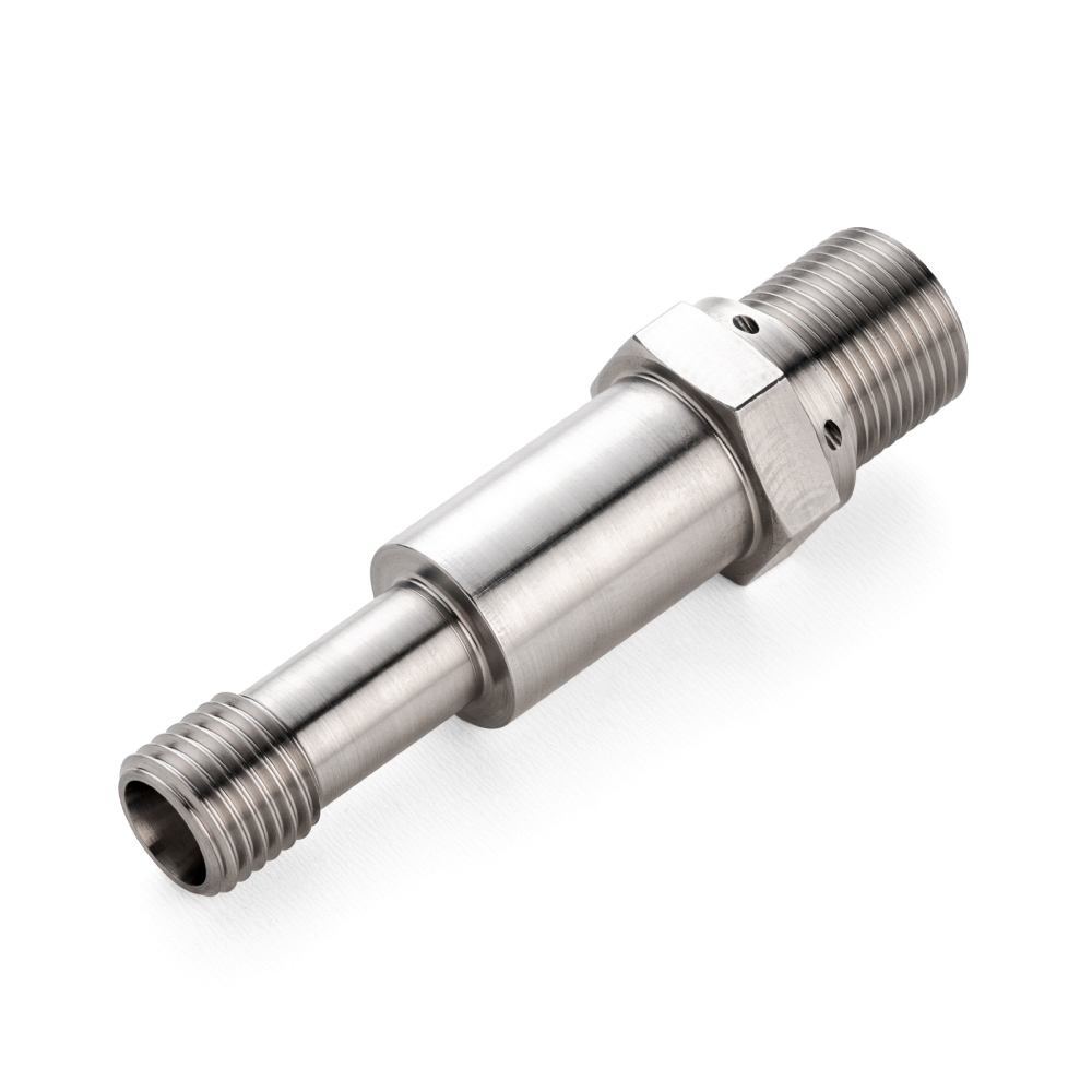 Silver CNC precision engineering part